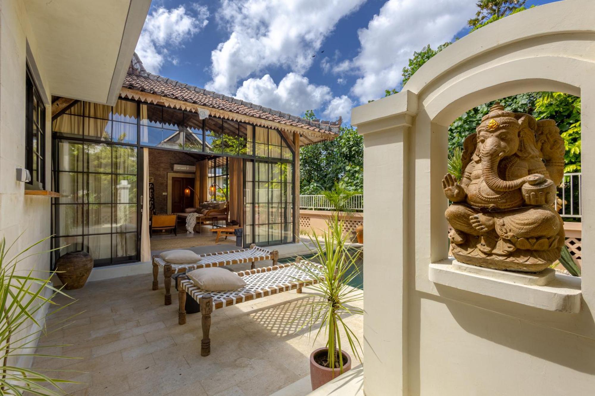 The Pink Joglo, A Cheerful 3Bdr Villa W/Pool And Rice-Field View. Dalung  Bagian luar foto
