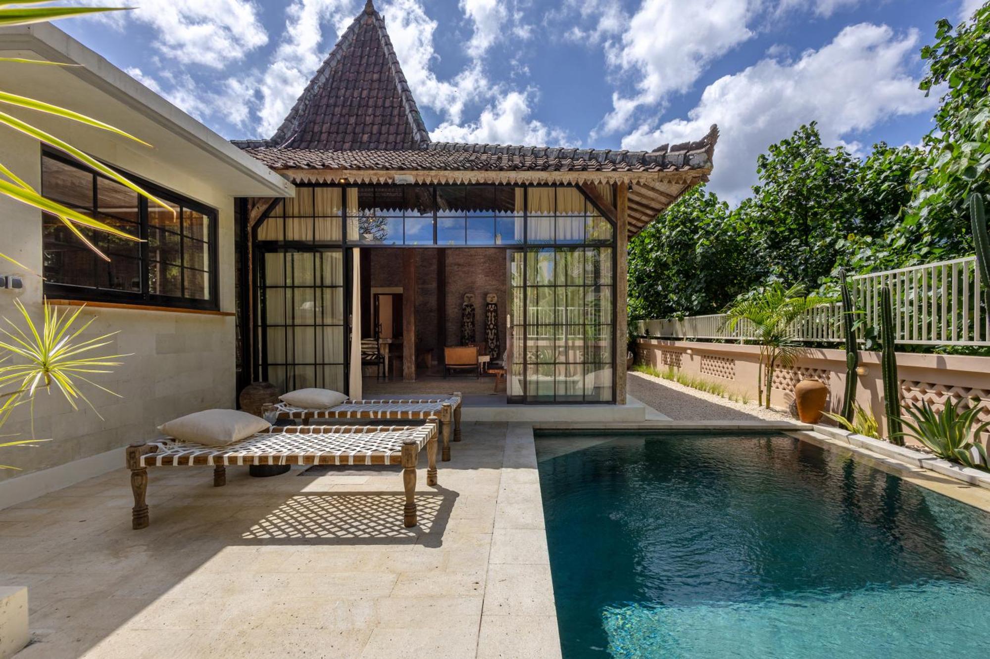 The Pink Joglo, A Cheerful 3Bdr Villa W/Pool And Rice-Field View. Dalung  Bagian luar foto
