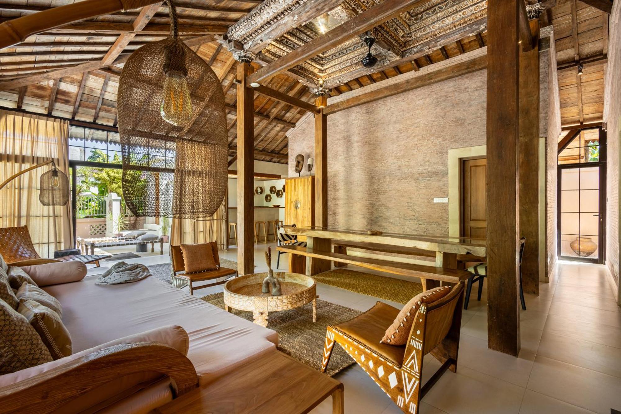 The Pink Joglo, A Cheerful 3Bdr Villa W/Pool And Rice-Field View. Dalung  Bagian luar foto